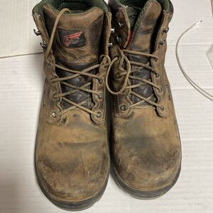 Red Wing 2240 King Toe Waterproof Safety Steel Toe Boots Brown Men’s Size 11D